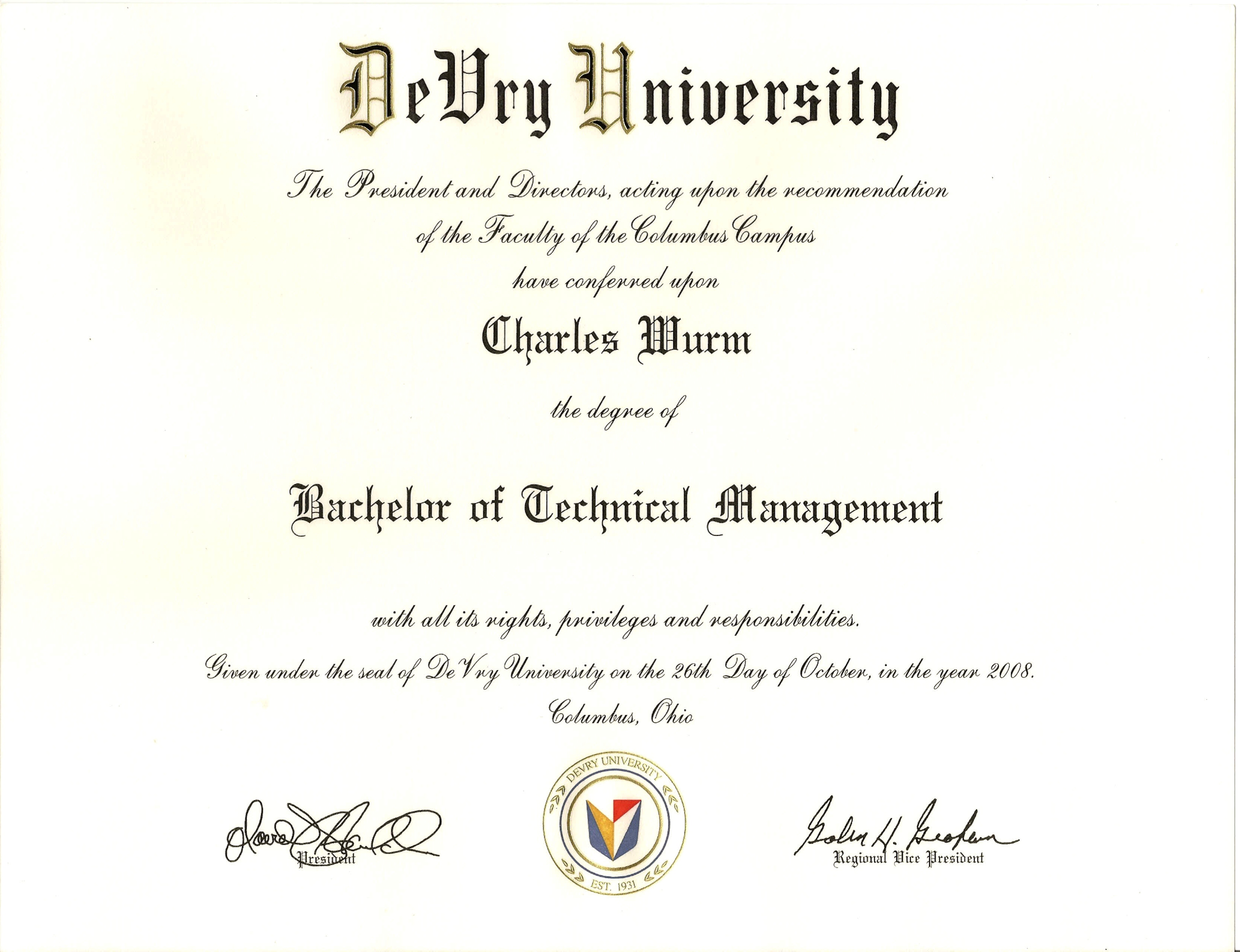 Bachelor's Degree Definition Examples and Forms